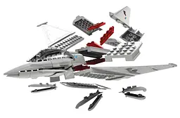 Конструктор Airfix літак Eurofighter Typhoon Quickbuild багатобарвний J6002 - мініатюра 2