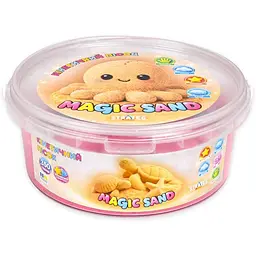 Кінетичний пісок Strateg Magic Sand у відрі 31191 350 г Рожевий shop (4823136501618)