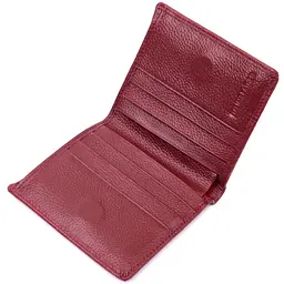 Невеликий жіночий гаманець з натуральної шкіри ST Leather 19476 бордовий - мініатюра 5