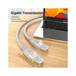Патч-корд Vention 2 м, UTP Cat. 6 RJ-45 сірий (IBEHH) - мініатюра 6