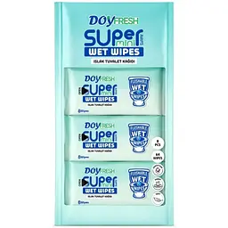 Туалетний папір Doy fresh вологий біорозкладний 8*8 шт. 