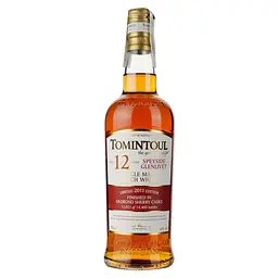 Віскі Tomintoul Oloroso Cask 12 yo Single Malt Scotch Whisky, 40%, 0,7 л - мініатюра 2
