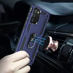 Панель BeCover Military для Samsung Galaxy A02s SM-A025/ A03s SM-A037 / M02s SM-M025 Blue (706013) - мініатюра 4