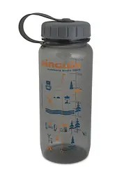 Фляга Pinguin Tritan Slim Bottle BPA-free 650 мл Сірий