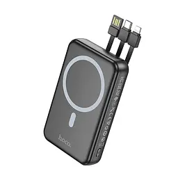 Повербанк з 3 вихідними роз'ємами 10000 mAh 22.5W + PD20W Hoco DB59 Guardian - мініатюра 5