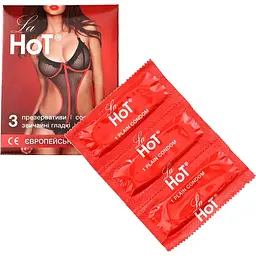 Презервативи La Hot гладкі 72 шт. (24 уп. х 3 шт.) - мініатюра 3