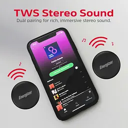 Акустична система 1.0 Energizer Bluetooth 5.3 5W + Wireless bypass Charging магнітна зарядка 10W - мініатюра 8