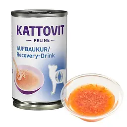 Лікувальний напій Kattovit Recovery Каттовіт для котів у період відновлення, 135 мл (77365)