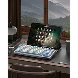 Клавіатура MageGee SKY 81 RGB Pink Bear Switch Ice Sea Blue (6971969728844-UA) [164303] - мініатюра 6