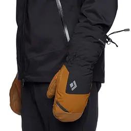 Рукавички чоловічі Black Diamond Mercury Mitts L Чорний-Коричневий - мініатюра 2