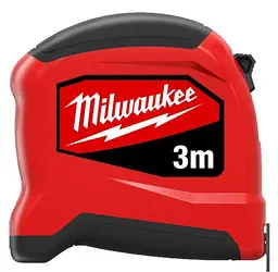 Рулетка SLIMLINE 5мх16мм з фіксатором змотування АБС-пластик Milwaukee hoz0013785