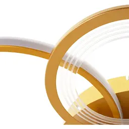 Люстра стельова Brille в спальню LED 178W WW+NW+CW G (WBL-53C/7) - мініатюра 2