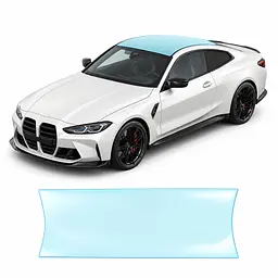 Антигравійна захисна бронеплівка за лекалами для BMW M4 G82/G83 2020-2024 - зона даху