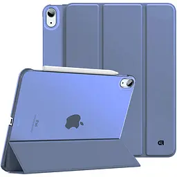 Чохол-книжка на планшет Apple iPad 10.9 (2022) A2696/A2757/A2777/10.9 (2024)/11 (2025) A16, Flex Case, lavender grey, протиударний, обкладинка з трискладовою підставкою та авто. пробудженням для планшета 10.9 ,11 , шкіряний, на магніті - мініатюра 2
