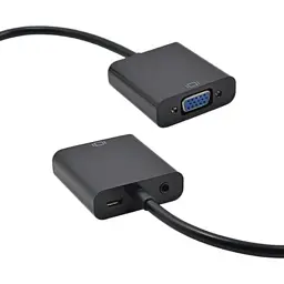 Перехідник ST-Lab HDMI male to VGA F (з кабелями аудіо і живлення від USB) (U-990) - мініатюра 5