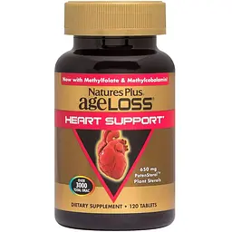 Комплекс для підтримки cерця NaturesPlus AgeLoss Heart Support 120 таблеток