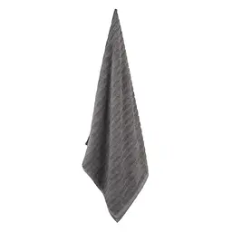Рушник махровий Ardesto Lines, 70х140см, 100% бавовна, темно-сірий (ART2670LR) - мініатюра 5