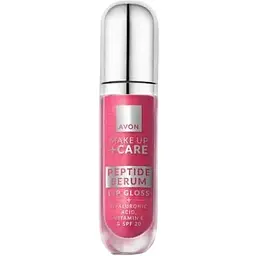 Блиск-сироватка для губ Avon з пептидами Рожевий/Dewy Pink 7мл (158511406)