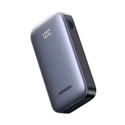 Павербанк Ugreen PB502 10000 mah 30W з наскрізною зарядкою Портативна батарея для заряджання телефону та ноутбука