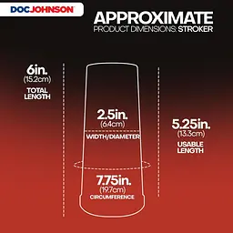 Мастурбатор вагіна Doc Johnson Stella Barey - мініатюра 8