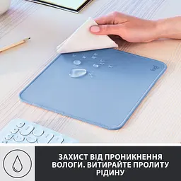Килимок для мишки Logitech Mouse Pad Studio Series Blue (956-000051) - мініатюра 3