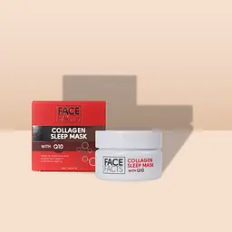 Нічна гель-маска Face Facts Collagen Sleep Mask With Q10 з колагеном та коензимом Q10 50 мл - мініатюра 2