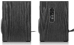 Колонки 2.0 Real-El S-235 Black, 2 x 9 Вт, МДФ, живлення від 220V, керування збоку - мініатюра 4
