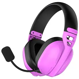 Бездротові навушники - ігрова гарнітура HATOR Hyperpunk 3 Wireless (ESH19) фіолетова