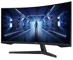 Монітор 34" Samsung Odyssey G5 C34G55TW Curved UWQHD VA 165Hz (LC34G55TWWIXUA) - мініатюра 3