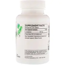 Амінокислота L-Глютамін, L-Glutamine, 90 капсул (THR-51802) - мініатюра 2