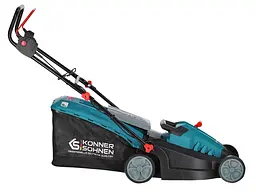 Газонокосарка мережева Konner & Sohnen 38LM-BL несамохідна 1400Вт Ø=38см(KS 38LM-BL)