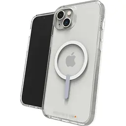 Оригінальний протиударний чохол Gear4 Crystal Palace MagSafe для iPhone 13/14/15 (6.1") Прозорий - мініатюра 4