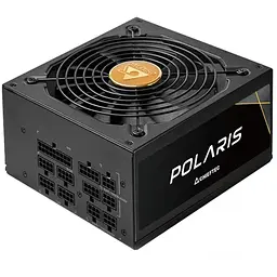Блок живлення Chieftec 1050W Polaris PPS-1050FC, 140mm, ATX 2.3 APFC 20+4+3+2*4+6*6/8pcie, 12* SATA, 1*14см 80 PLUS GOLD, модульний