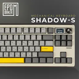 Клавіатура Epomaker Shadow-S Mulan White механічна бездротова (SHS-W-M) - мініатюра 7