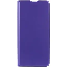 Шкіряний чохол-книжка GETMAN Elegant (PU) для Motorola Moto G32 Фіолетовий