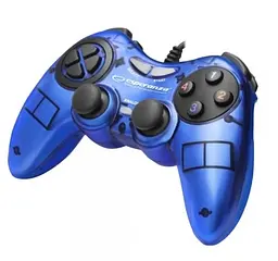 Геймпад GX400 "Fighter", Dark Blue, USB, вібрація Esperanza teh0028545