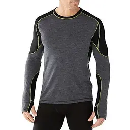 Термофутболка Smart Wool PhD Light Long Sleeve Charcoal S (1033-SW 14013.003-S)