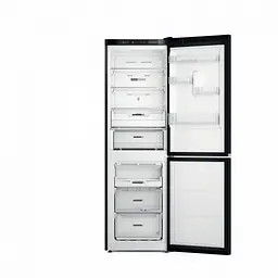 Холодильник Whirlpool з нижньою морозильною камерою W7X82IK 231 л 104 л 2 двері А++ NF чорний (W7X82IK) - мініатюра 3