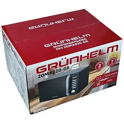 Мікрохвильова піч Grunhelm 20MX920-GB 800 Вт 20 л чорна (138237) - мініатюра 6