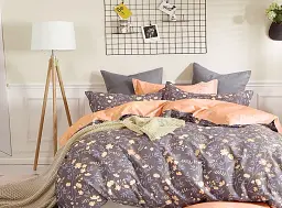 Комплект постільної білизни з компаньйоном TAG Tekstil R4170 Двоспальний