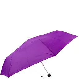 Жіноча складана парасолька механічна Happy Rain 96 см фіолетова - мініатюра 2