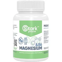 Магній Stark Pharm Stark Magnesium/B6 60 caps (1086-100-46-9106322-20)