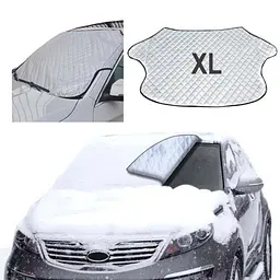 Чохол на лобове скло від замерзання Vitol XL 150 x 110 см (Подвійна Щільна)