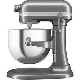 Планетарний міксер KitchenAid Artisan з підйомною чашею 6.6 л срібний медальон (5KSM70SHXEMS) - мініатюра 2