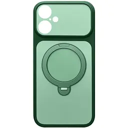 Чохол Ummi Full Camera with MagSafe HQ Ring для Apple iPhone 17 (6.3") Green