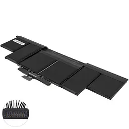 Батарея для ноутбука Apple A1494 (A1398 (Late 2013–2014)) 11.26V 8440mAh 95Wh Чорний