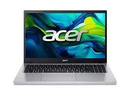 Ноутбук Acer Aspire Go AG15-31P 15.6' FHD IPS, Intel C N100, 8GB, F512GB, UMA, Lin, сріблястий (NX.KX5EU.001)