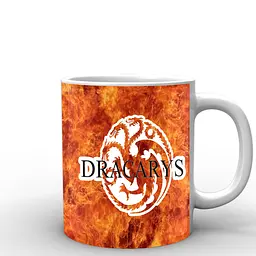Кухоль GeekLand Game of Thrones Dracarys GT.02.015 330 мл білий - мініатюра 3