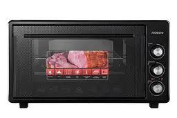 Електрична міні-піч ARDESTO MEO-S50GB - 1600Вт 50 л таймер чорний (MEO-S50GB) - мініатюра 6