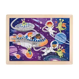 Пазл Hape Прибульці з розмальовкою (E1644)